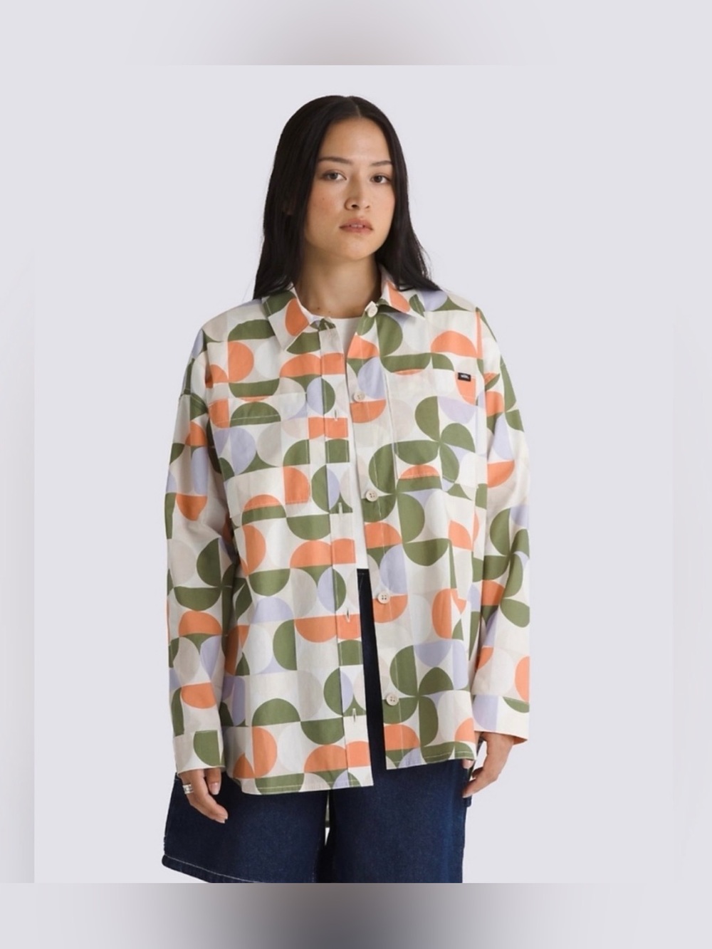 Vans‎ Kelson Oversized Button Down Shirt